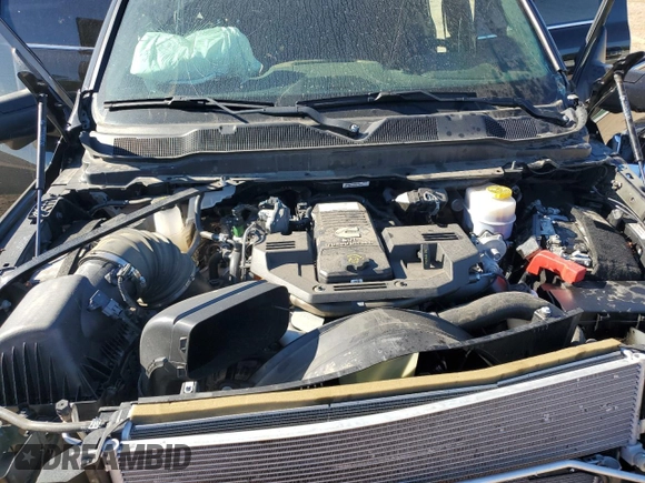 2023 Ram 2500 Longhorn with VIN 3C6UR5GL2PG617143, listed as a Copart auction lot 85703644 with 26,092 mi miles and Salvage Title. Bid and sale history available at carsss.com. Image 11.