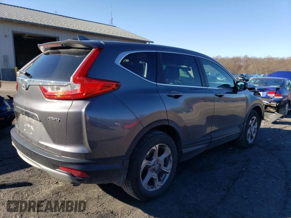 2019 Honda CR-V EX with VIN JHLRW2H54KX016541, listed as a Copart auction lot 70345742 with 42,836 mi miles. Bid and sale history available at carsss.com. Image 3.