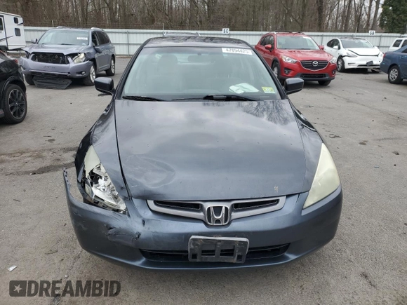 2005 Honda Accord LX with VIN 1HGCM56475A192707, listed as a Copart auction lot 47894425 with 239,487 mi miles and Salvage title. Bid and sale history available at DreamBid. Image 5.