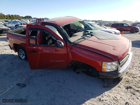 2011 Chevrolet Silverado 1500 Work Truck with VIN 1GCNKPEA6BZ329536, listed as a Copart auction lot 74940364 with 0 mi miles and Salvage Title. Bid and sale history available at carsss.com. Image 4.