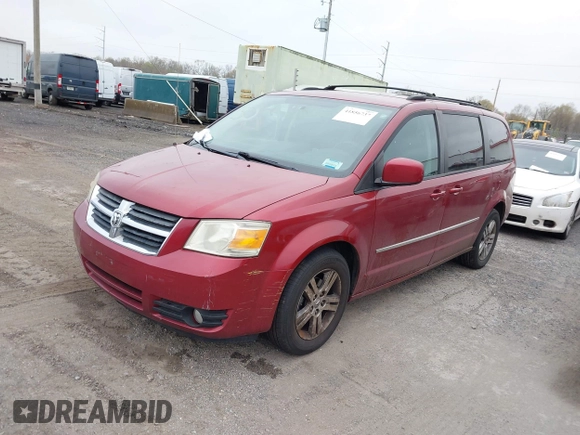 2010 Dodge Grand Caravan Crew with VIN 2D4RN6DX9AR343354, listed as a IAAI auction lot 41856737 with 217,050 mi miles and . Bid and sale history available at DreamBid. Image 2.