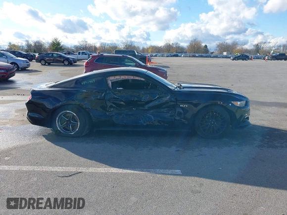2017 Ford Mustang GT with VIN 1FA6P8CF4H5303064, listed as a IAAI auction lot 40911967 with 56,386 mi miles and . Bid and sale history available at DreamBid. Image 13.
