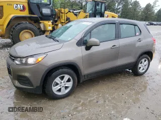 2021 Chevrolet Trax LS with VIN KL7CJNSBXMB356453, listed as a Copart auction lot 51761215 with 43,828 mi miles and Salvage Title. Bid and sale history available at carsss.com. Image 1.