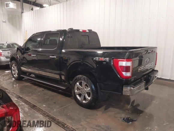 2021 Ford F-150 XL with VIN 1FTFW1E82MFB57285, listed as a IAAI auction lot 42073523 with 51,030 mi miles and . Bid and sale history available at DreamBid. Image 3.