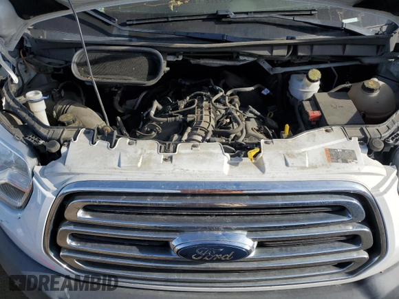 2016 Ford Transit XL with VIN 1FBAX2CG2GKA32214, listed as a Copart auction lot 83233634 with 95,716 mi miles and Salvage title. Bid and sale history available at DreamBid. Image 12.