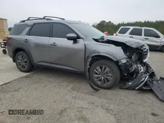 2022 Nissan Pathfinder SV с VIN 5N1DR3BA1NC259550, выставлен на аукционе Copart как лот 51207055 с пробегом 32 631 миль миль и Списание • Salvage title. История ставок и продаж доступна на DreamBid. Изображение 4.