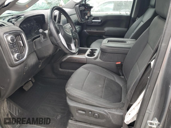 2021 GMC Sierra 1500 SLT z VIN 3GTU9DED3MG483415, wystawiony jako Copart lot #52741395 z przebiegiem 51 537 mil mil oraz Szkody całkowita. Historia ofert i sprzedaży dostępna na DreamBid. Obrazek 7.