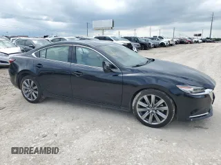 2019 Mazda 6 Grand Touring Reserve with VIN JM1GL1WY4K1502418, listed as a Copart auction lot 53255774 with 50,003 mi miles and Salvage Title. Bid and sale history available at DreamBid. Image 4.
