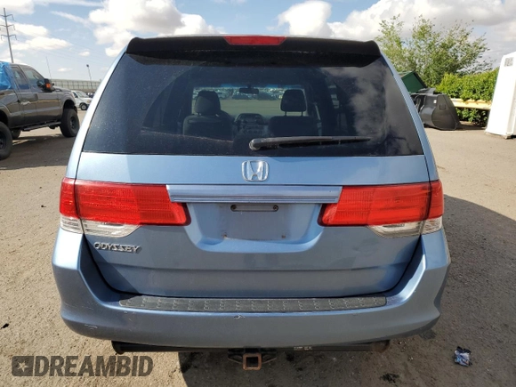 2010 Honda Odyssey LX with VIN 5FNRL3H23AB054658, listed as a Copart auction lot 62322195 with 160,550 mi miles and Salvage title. Bid and sale history available at DreamBid. Image 6.