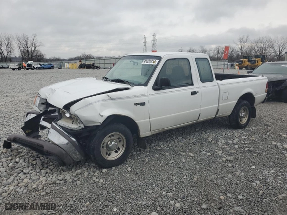 1996 Ford Ranger XLT with VIN 1FTCR14X4TPB61818, listed as a Copart auction lot 82000334 with 136,649 mi miles and Salvage Title. Bid and sale history available at carsss.com. Image 1.
