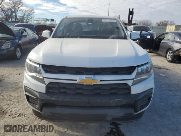 2021 Chevrolet Colorado 2WD Work Truck with VIN 1GCGSBEA2M1192933, listed as a Copart auction lot 83776604 with 67,846 mi miles and Salvage title. Bid and sale history available at DreamBid. Image 5.