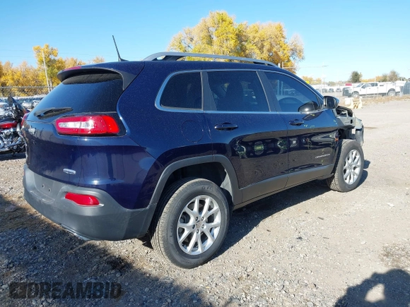 2016 Jeep Cherokee Latitude with VIN 1C4PJMCS1GW188728, listed as a IAAI auction lot 40656265 with 91,002 mi miles and . Bid and sale history available at DreamBid. Image 4.