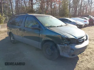 2001 Toyota Sienna LE z VIN 4T3ZF13C51U324527, wystawiony jako IAAI lot #41622465 z przebiegiem 145 450 mil mil oraz . Historia ofert i sprzedaży dostępna na DreamBid. Obrazek 1.