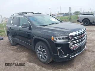 2023 GMC Acadia SLT with VIN 1GKKNML47PZ258073, listed as a IAAI auction lot 41922443 with 12,440 mi miles and . Bid and sale history available at DreamBid. Image 1.