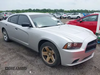 2014 Dodge Charger Police with VIN 2C3CDXATXEH190769, listed as a IAAI auction lot 42660329 with 146,306 mi miles and . Bid and sale history available at DreamBid. Image 1.