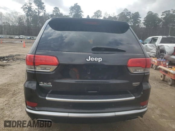 2015 Jeep Grand Cherokee Summit with VIN 1C4RJFJM3FC243639, listed as a Copart auction lot 45165405 with 220,268 mi miles and Clean Title. Bid and sale history available at carsss.com. Image 6.