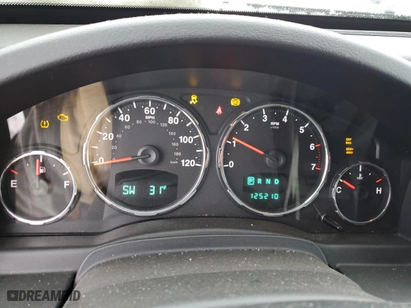 2009 Jeep Liberty Sport with VIN 1J8GN28K39W546201, listed as a Copart auction lot 41638765 with 125,210 mi miles and Salvage Title. Bid and sale history available at carsss.com. Image 9.