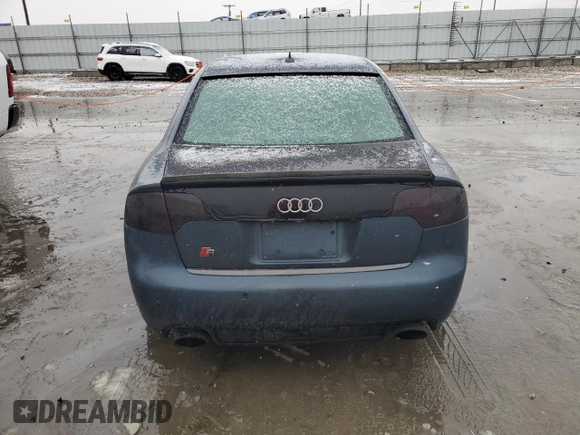 2007 Audi S4 z VIN WUARU78E57N900994, wystawiony jako Copart lot #86828574 z przebiegiem 140 689 mil mil oraz Szkoda całkowita • Salvage title. Historia ofert i sprzedaży dostępna na DreamBid. Obrazek 6.