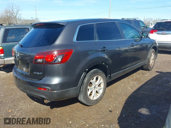 2013 Mazda CX-9 Sport with VIN JM3TB2BA3D0416842, listed as a IAAI auction lot 41874362 with 236,772 mi miles and . Bid and sale history available at carsss.com. Image 4.