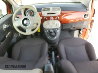 2012 FIAT 500 Pop with VIN 3C3CFFDR1CT347856, listed as a Copart auction lot 61759385 with 126,388 mi miles and Salvage title. Bid and sale history available at DreamBid. Image 8.