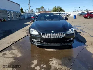 2012 BMW 6 Series 650i with VIN WBALZ3C57CDL73218, listed as a Copart auction lot 49639975 with 54,408 mi miles and Salvage Title. Bid and sale history available at carsss.com. Image 13.
