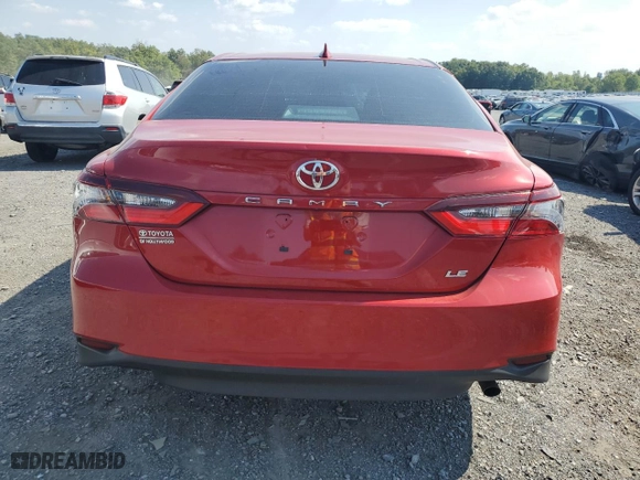 2023 Toyota Camry LE with VIN 4T1C11AK1PU109193, listed as a Copart auction lot 69259894 with 46,907 mi miles and Non Repairable. Bid and sale history available at carsss.com. Image 6.