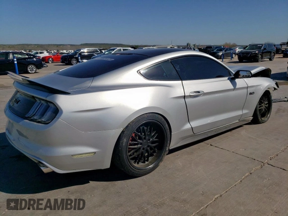 2017 Ford Mustang GT with VIN 1FA6P8CF9H5266934, listed as a Copart auction lot 50248285 with 75,138 mi miles and Salvage title. Bid and sale history available at DreamBid. Image 3.