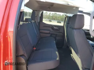 2024 Chevrolet Silverado 1500 Custom with VIN 1GCPABEK9RZ386105, listed as a Copart auction lot 45784925 with 6,080 mi miles and Salvage Title. Bid and sale history available at DreamBid. Image 11.
