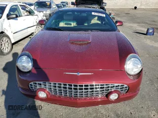 2004 Ford Thunderbird Deluxe with VIN 1FAHP60A54Y102174, listed as a Copart auction lot 47408125 with 16,517 mi miles and Salvage Title. Bid and sale history available at carsss.com. Image 5.