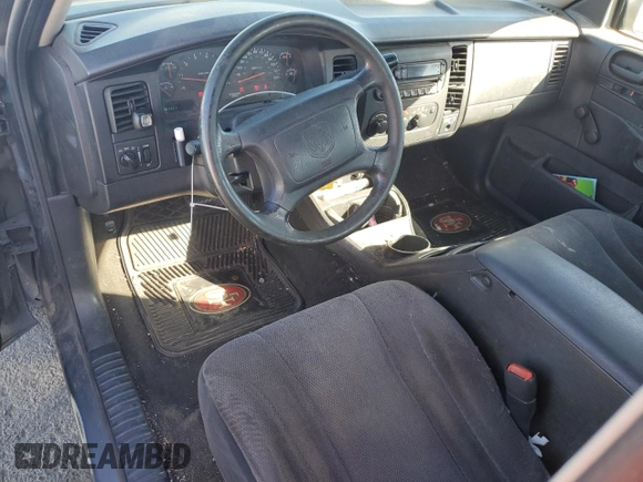 2002 Dodge Dakota with VIN 1B7GL12X02S577219, listed as a Copart auction lot 77067374 with 181,351 mi miles and Salvage Title. Bid and sale history available at carsss.com. Image 8.