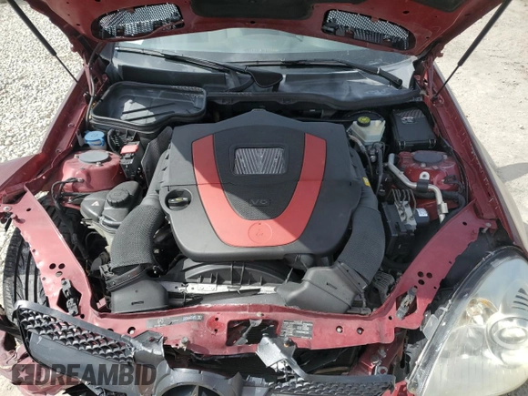 2009 Mercedes-Benz SLK 350 z VIN WDBWK58F49F209793, wystawiony jako Copart lot #58807035 z przebiegiem 58 005 mil mil oraz Szkoda całkowita • Salvage title. Historia ofert i sprzedaży dostępna na DreamBid. Obrazek 11.