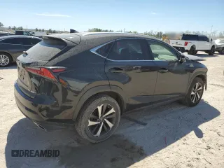 2021 Lexus NX with VIN JTJGARBZ6M2181513, listed as a Copart auction lot 48234735 with 55,971 mi miles and Salvage Title. Bid and sale history available at carsss.com. Image 3.