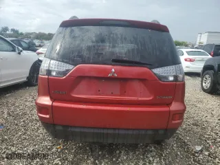2010 Mitsubishi Outlander ES with VIN JA4AS2AW5AZ017218, listed as a Copart auction lot 51685015 with 92,286 mi miles and Salvage Title. Bid and sale history available at carsss.com. Image 6.