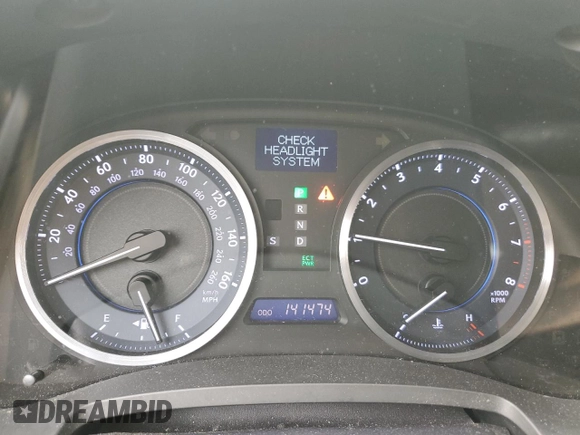 2012 Lexus IS 250 с VIN JTHCF5C24C5057653, выставлен на аукционе Copart как лот 59472825 с пробегом 141 474 миль миль и Списание • Salvage title. История ставок и продаж доступна на DreamBid. Изображение 9.