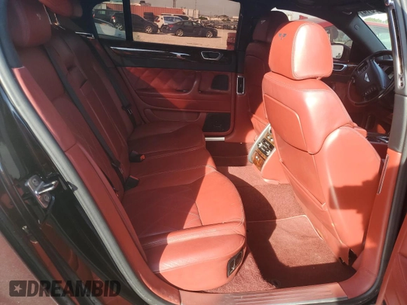2006 Bentley Flying Spur with VIN SCBBR53W96C031785, listed as a Copart auction lot 81912514 with 58,606 mi miles and Salvage Title. Bid and sale history available at DreamBid. Image 10.