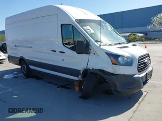 2018 Ford Transit with VIN 1FTYR3XM0JKB05503, listed as a IAAI auction lot 41979147 with 182,903 mi miles. Bid and sale history available at carsss.com. Image 1.