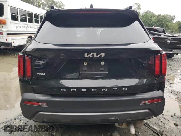 2022 Kia Sorento X-Line S with VIN 5XYRLDLCXNG148136, listed as a Copart auction lot 74258464 with 96,248 mi miles and Salvage Title. Bid and sale history available at DreamBid. Image 6.
