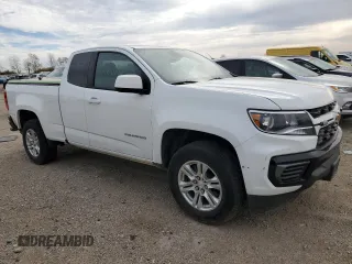 2021 Chevrolet Colorado 2WD LT with VIN 1GCHSCEA0M1251987, listed as a Copart auction lot 77485044 with 49,443 mi miles and Clean Title. Bid and sale history available at carsss.com. Image 4.