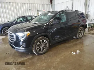 2018 GMC Terrain SLT with VIN 3GKALPEX3JL141602, listed as a Copart auction lot 50344665 with 50,163 mi miles and Clean Title. Bid and sale history available at carsss.com. Image 1.