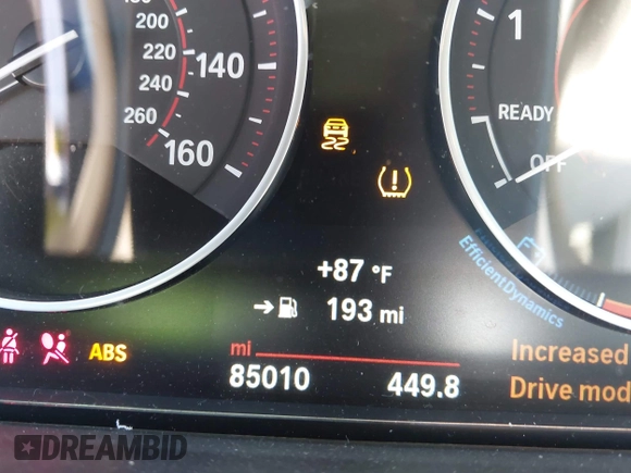 2017 BMW 4 Series 430i with VIN WBA4F7C3XHG788932, listed as a IAAI auction lot 42343313 with 85,010 mi miles and . Bid and sale history available at DreamBid. Image 16.
