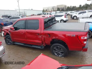 2023 Ford F-150 XL with VIN 1FTFW1E83PFA42070, listed as a IAAI auction lot 41520844 with 25,884 mi miles. Bid and sale history available at carsss.com. Image 14.