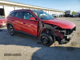 2022 Hyundai Tucson Limited with VIN 5NMJECAE9NH051862, listed as a Copart auction lot 76161144 with 124,690 mi miles and Salvage Title. Bid and sale history available at carsss.com. Image 4.