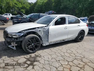2021 BMW 3 Series 330i с VIN 3MW5R1J02M8B64200, выставлен на аукционе Copart как лот 56394125 с пробегом 22 785 миль миль и Списание • Salvage title. История ставок и продаж доступна на DreamBid. Изображение 1.