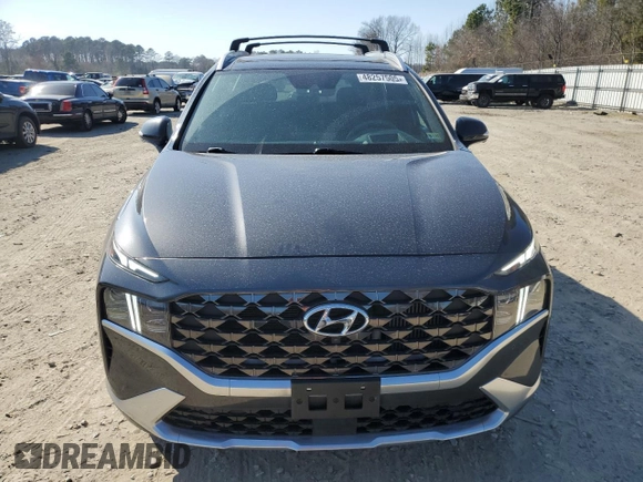 2022 Hyundai Santa Fe Calligraphy with VIN 5NMS54AL4NH389713, listed as a Copart auction lot 48257505 with 26,970 mi miles and Salvage Title. Bid and sale history available at carsss.com. Image 5.