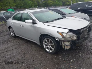 2012 Nissan Maxima SV with VIN 1N4AA5AP6CC867258, listed as a IAAI auction lot 42386985 with Not provided miles and . Bid and sale history available at DreamBid. Image 1.