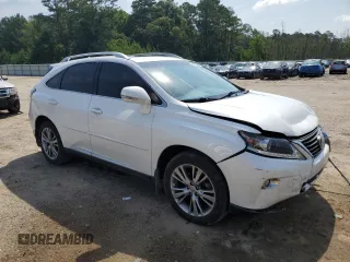 2013 Lexus RX 350 z VIN 2T2BK1BA8DC154770, wystawiony jako Copart lot #59846695 z przebiegiem 127 868 mil mil oraz Szkoda całkowita • Salvage title. Historia ofert i sprzedaży dostępna na DreamBid. Obrazek 4.