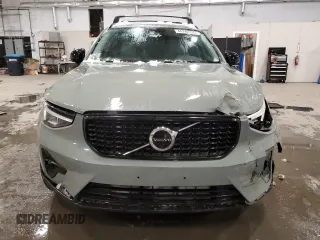 2023 Volvo XC40 Plus Dark Theme with VIN YV4L12UW2P2024297, listed as a Copart auction lot 44742735 with 15,666 mi miles and Salvage title. Bid and sale history available at DreamBid. Image 5.