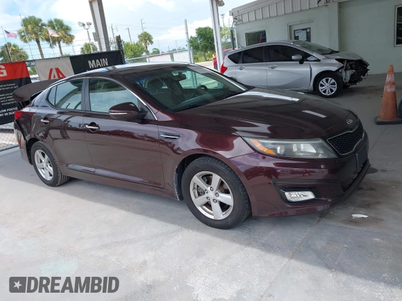 2015 Kia Optima LX with VIN 5XXGM4A72FG429346, listed as a IAAI auction lot 42638168 with 153,069 mi miles and . Bid and sale history available at DreamBid. Image 13.