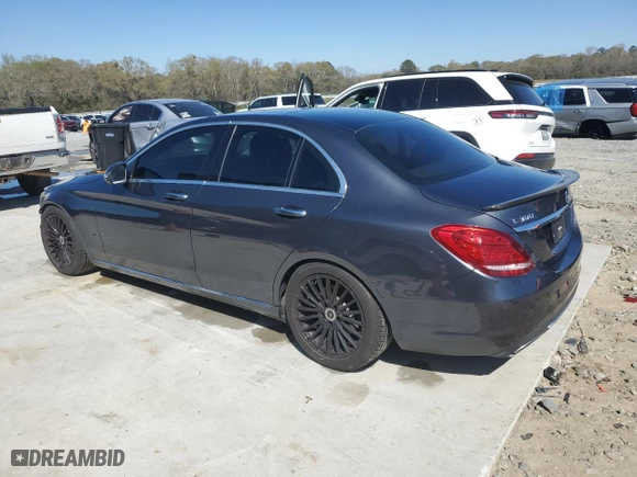 2016 Mercedes-Benz C-Class C 300 Luxury with VIN 55SWF4KB6GU111094, listed as a Copart auction lot 50153255 with 151,302 mi miles and Salvage Title. Bid and sale history available at carsss.com. Image 2.