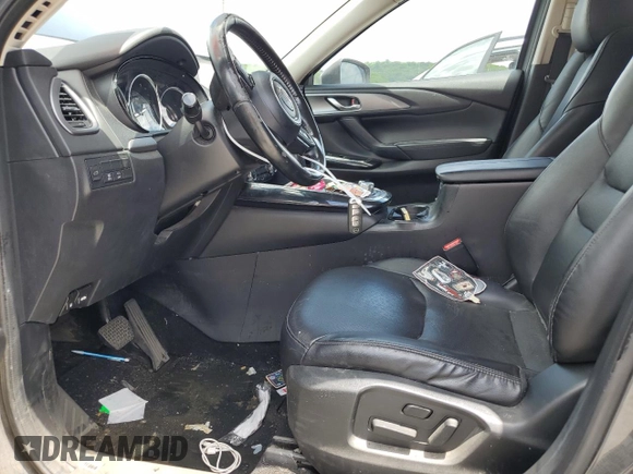 2018 Mazda CX-9 Touring with VIN JM3TCBCY7J0223534, listed as a Copart auction lot 58613975 with Not provided miles and Salvage title. Bid and sale history available at DreamBid. Image 7.